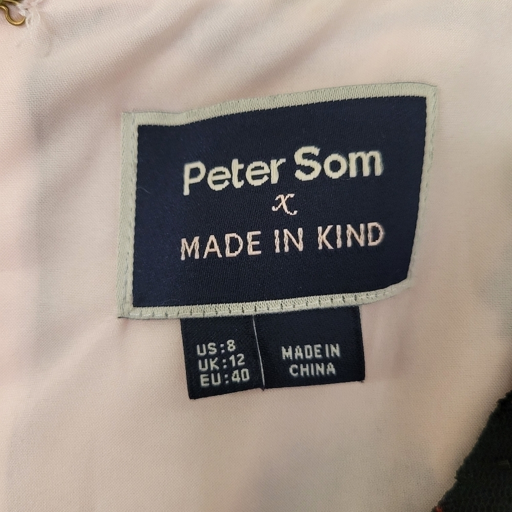 Peter Som Anthro x Made in Kind Brushstroke Blossom Dress Size 8 - Picture 11 of 14